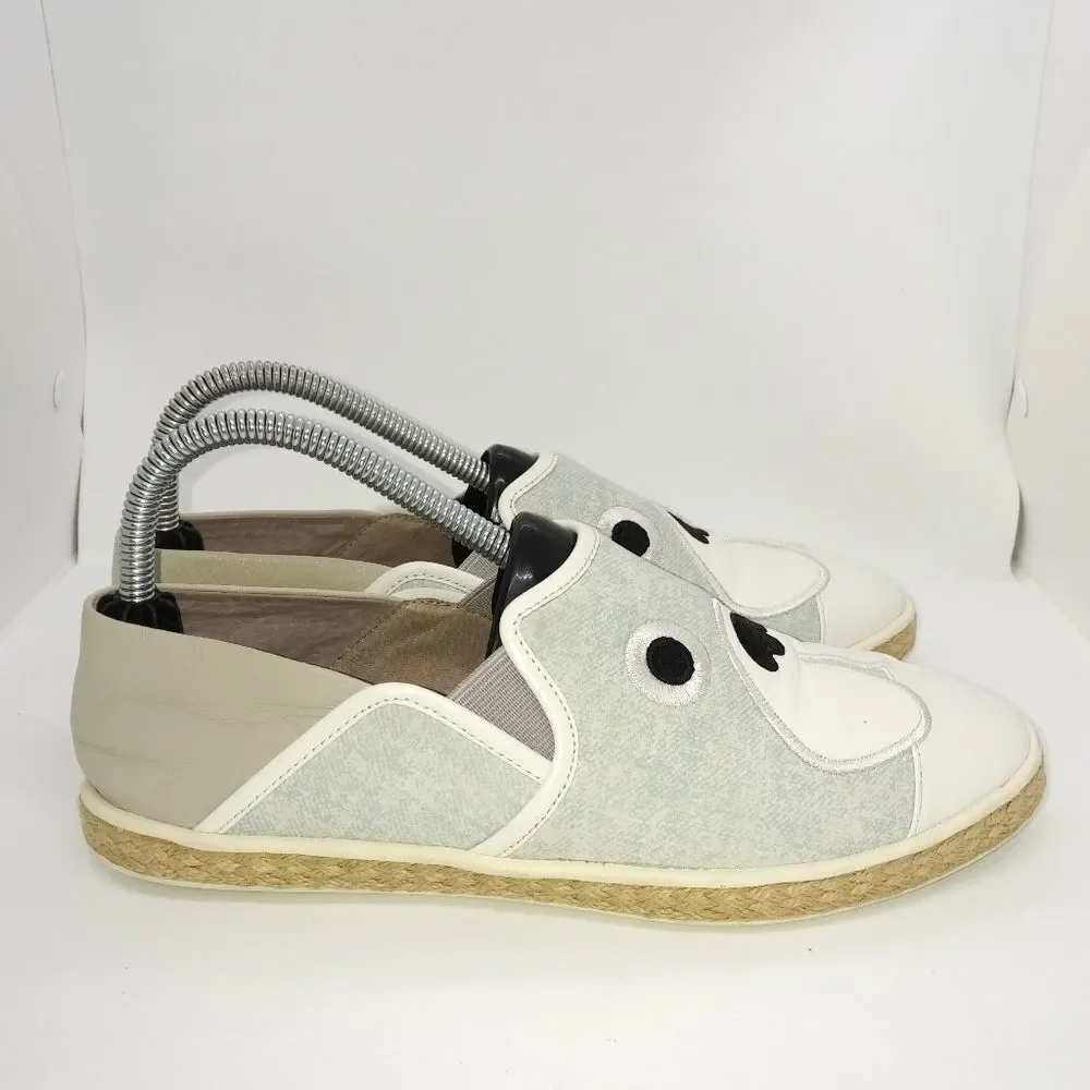 Hush Puppies Women's Casual Espadrille's Size 8 Grey, Brown‎